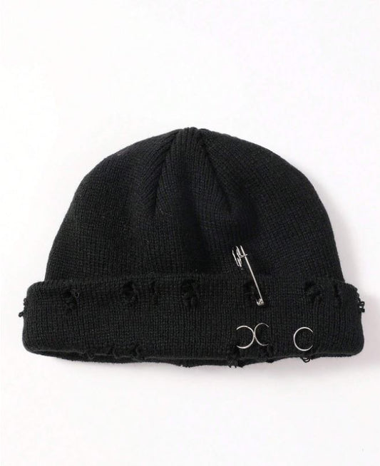 Knitted Hat With Thickening Lining