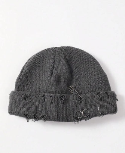 Knitted Hat With Thickening Lining